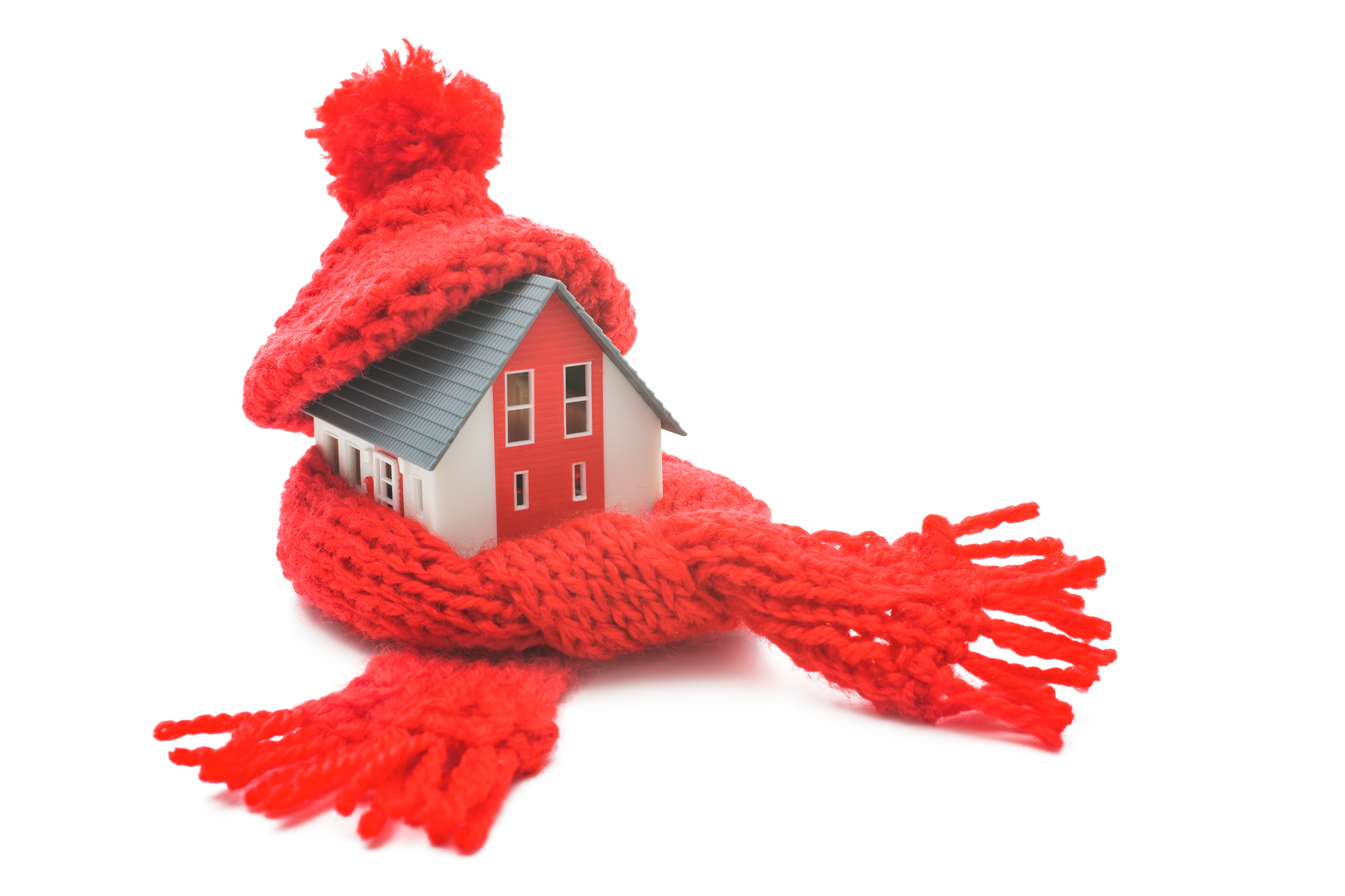 HVAC Blogs 22 Thermal insulation, house energy efficiency concept isolated on white